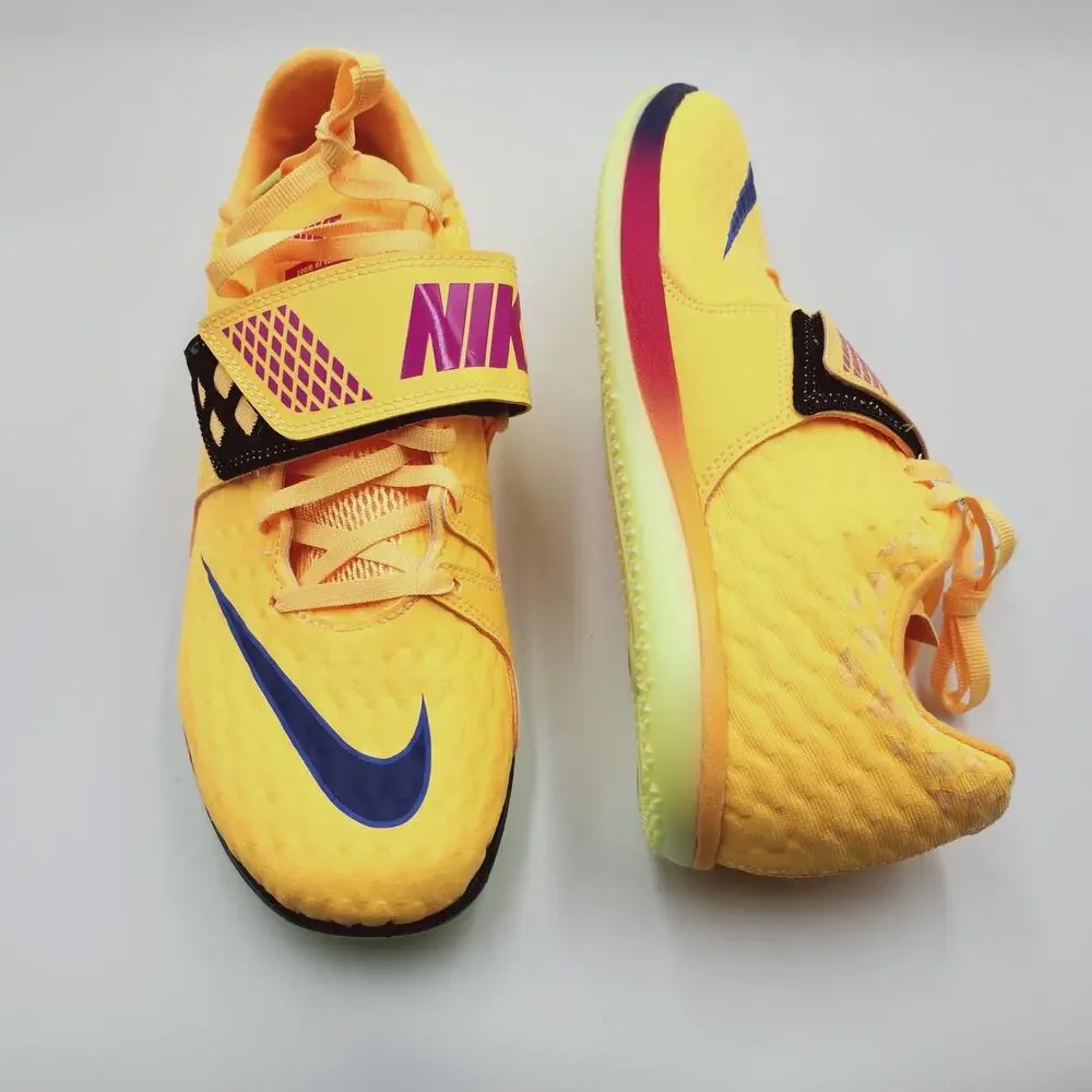 Men Sz 7.5 Nike Track Shoes High Jump Elite Citron FZ9636-800 no spikes new